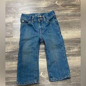 Boot cut infant jeans